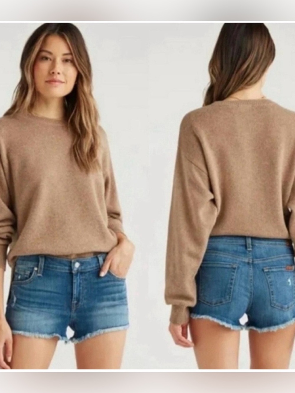 7 For All Mankind Denim shorts